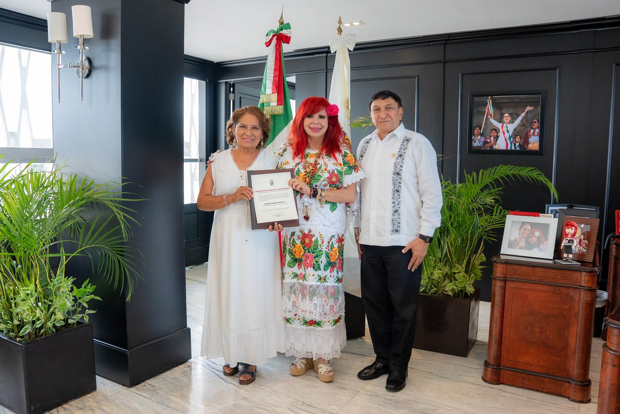 Hoy, mi querida Dra. Cessia Chuc Uc toma el timón de la Universidad Intercultural