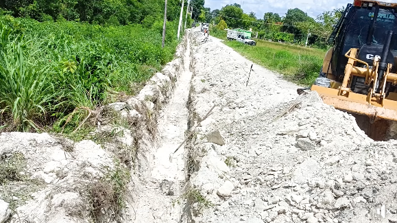 En Tinún y Tenabo, las vialidades avanzan a paso firme: ya alcanzamos el 50% de rehabilitación