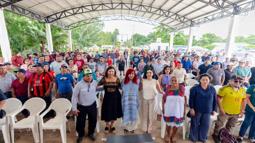 En Champotón entregamos apoyos del Programa de Fortalecimiento para la Conectividad y Restauración Productiva del Corredor Biológico Balam Beh