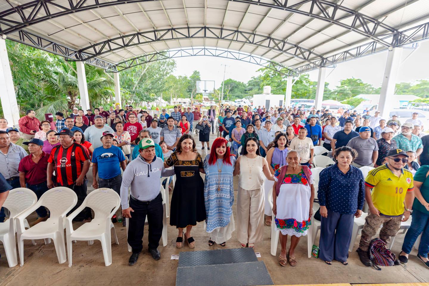 En Champotón entregamos apoyos del Programa de Fortalecimiento para la Conectividad y Restauración Productiva del Corredor Biológico Balam Beh
