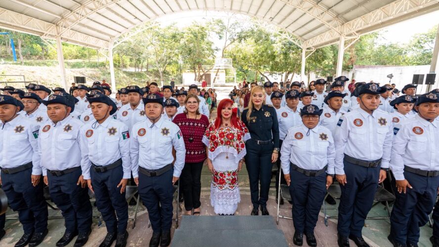 Hoy celebramos la graduación de la XXVIII Generación de Policías Estatales de Proximidad: 50 nuevos cadetes y 25 elementos de la Guardia Nacional, Defensa y Marina que se suman a este compromiso con Campeche