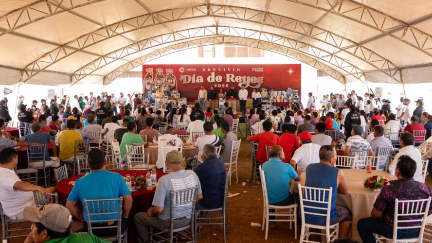 Hoy convivimos con las personas privadas de la libertad (PPL) del Centro de Reinserción Social de San Francisco Kobén, con motivo del Día de Reyes