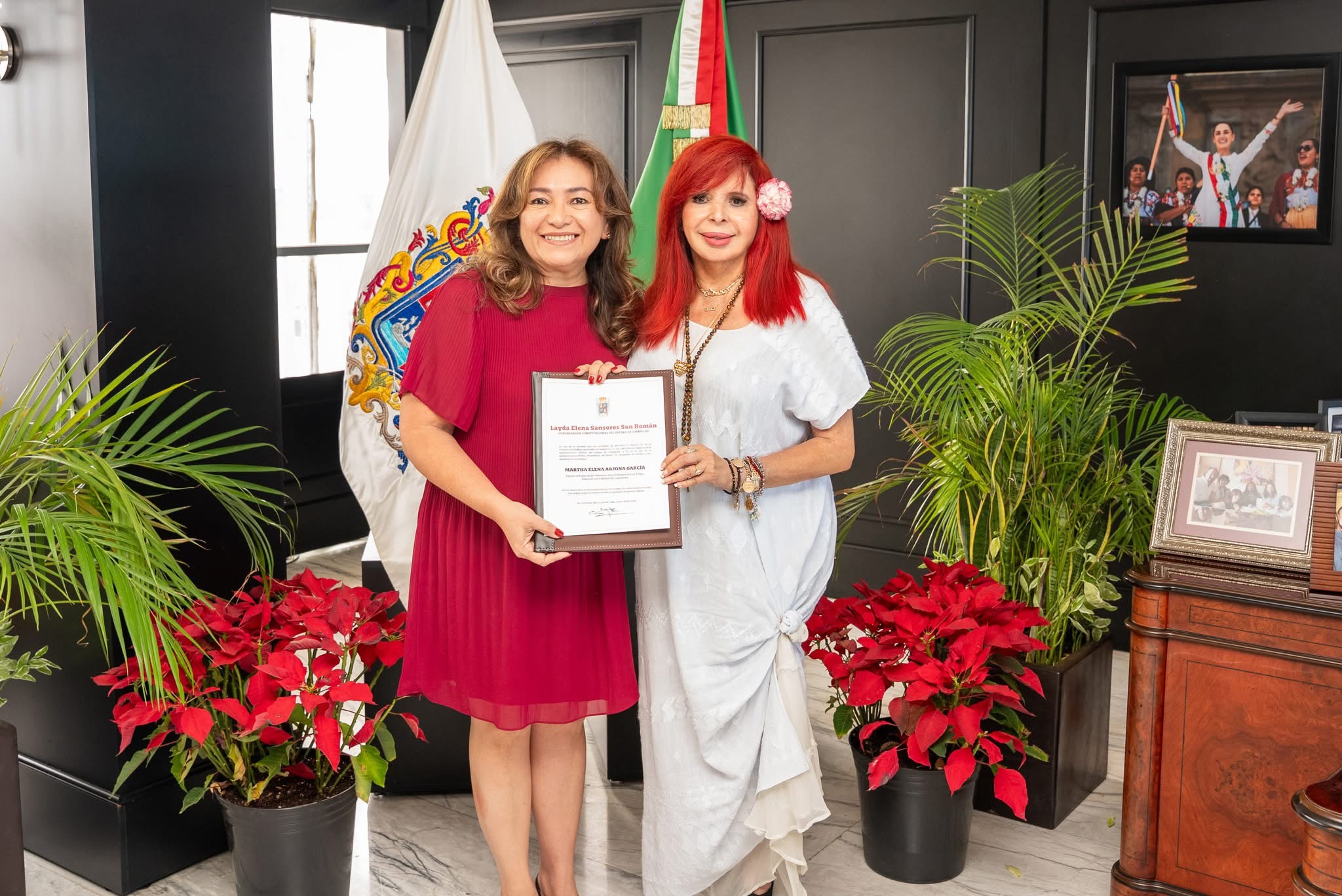 He nombrado a Martha Arjona García como nueva titular del Instituto de la Infraestructura Física Educativa del Estado de Campeche