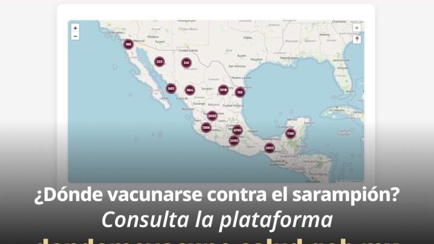 ¿Tienes dudas sobre dónde vacunarte contra el sarampión?