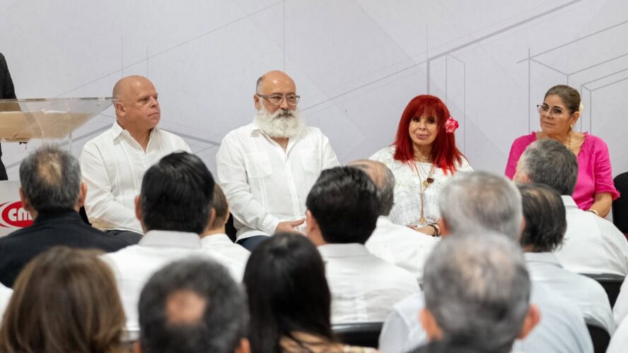 Mi reconocimiento a la perseverancia de la Cámara Mexicana de la Industria de la Construcción (CMIC), Delegación Campeche, por sus 40 años de retos y desafíos que han sabido enfrentar con unidad