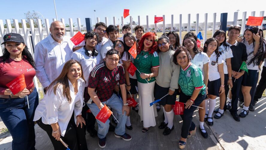 Inauguramos los Juegos Nacionales de la Educación Media Superior (CONADEMS) Mundialito 2026