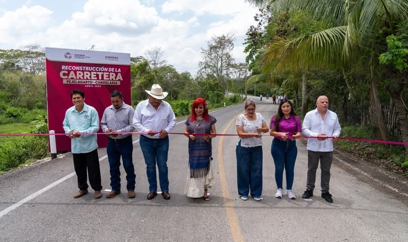 Supervisamos, inauguramos y entregamos obras en Candelaria