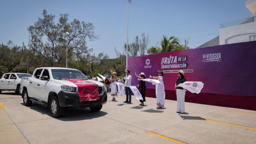 Dimos el banderazo de salida de la #RutaDeLaTransformación en el municipio del Carmen