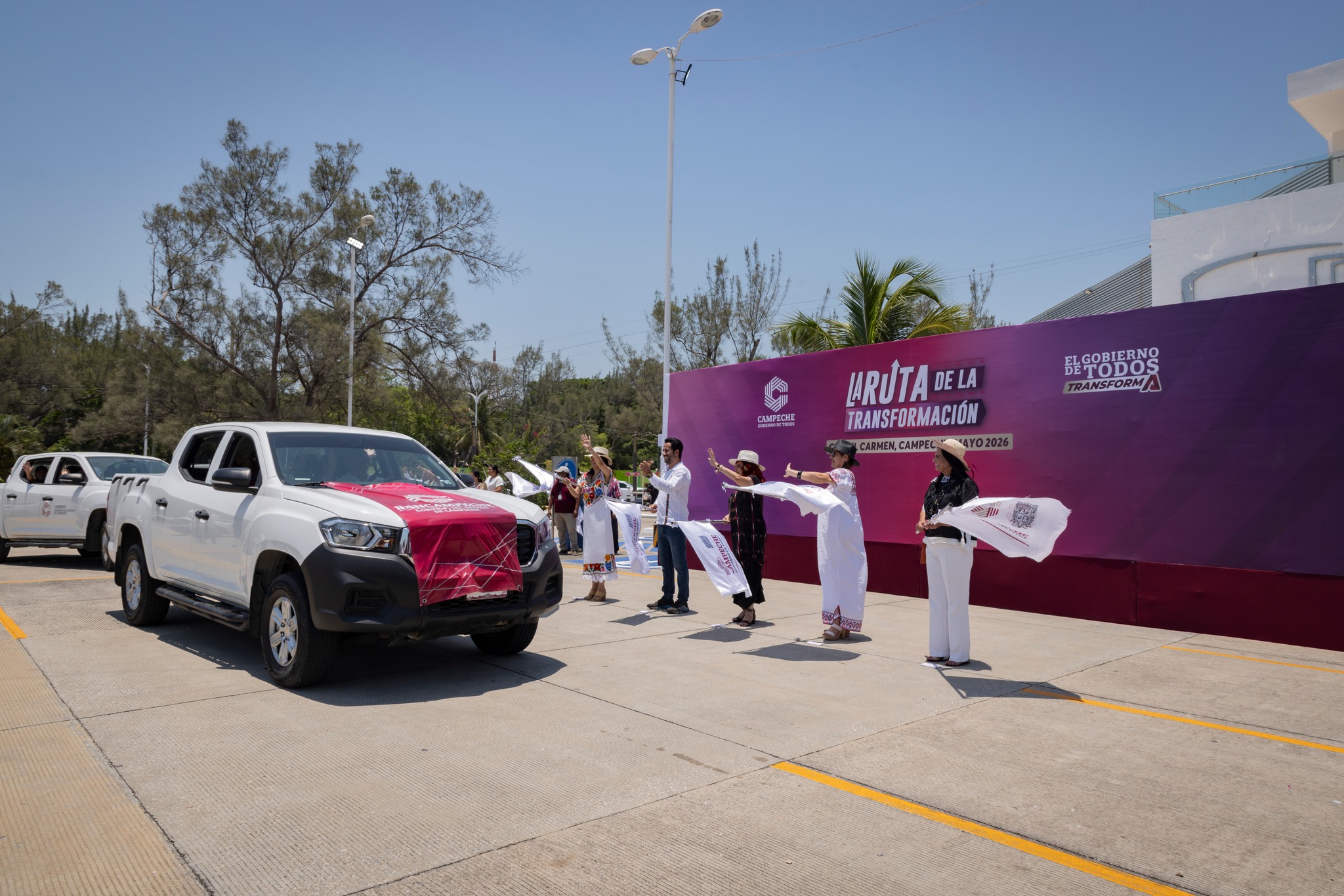 Dimos el banderazo de salida de la #RutaDeLaTransformación en el municipio del Carmen