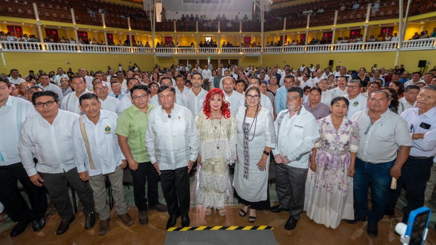 Hoy entregamos el reconocimiento “Maestro Emérito Campechano 2026”