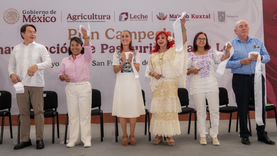 a planta pasteurizadora de leche es la columna vertebral del Plan Campeche y una estrategia fundamental para la soberanía alimentaria que impulsamos junto a la PresidentA Claudia Sheinbaum Pardo.