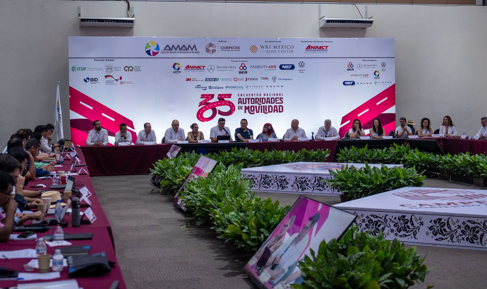 Campeche es anfitrión del encuentro de movilidad más importante de México: el 35° Encuentro Nacional de Autoridades de Movilidad