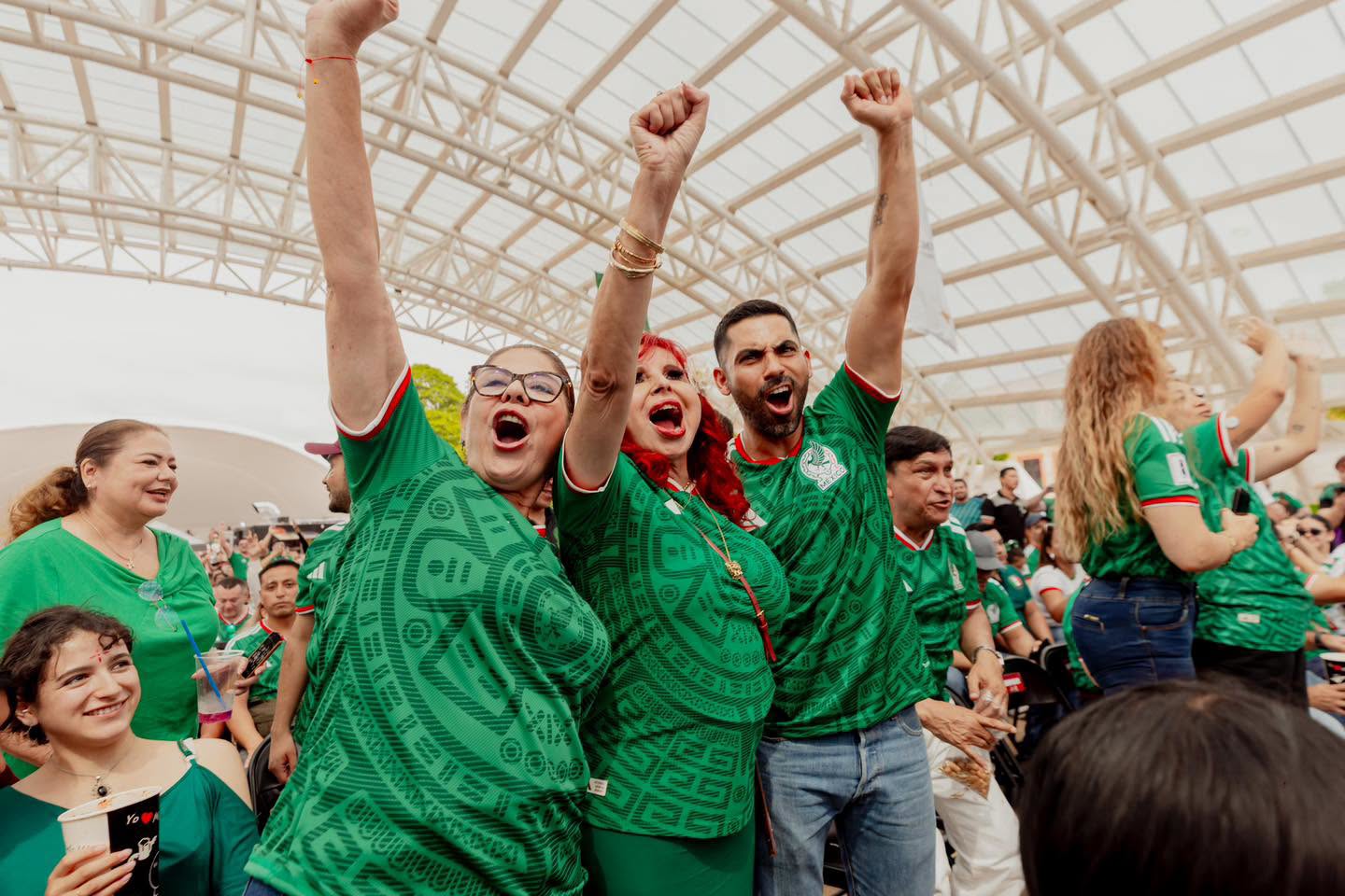 Gritamos los goles, sentimos cada jugada y vivimos juntos la emoción de apoyar al Tri en una tarde que nos unió más como campechanos y mexicanos