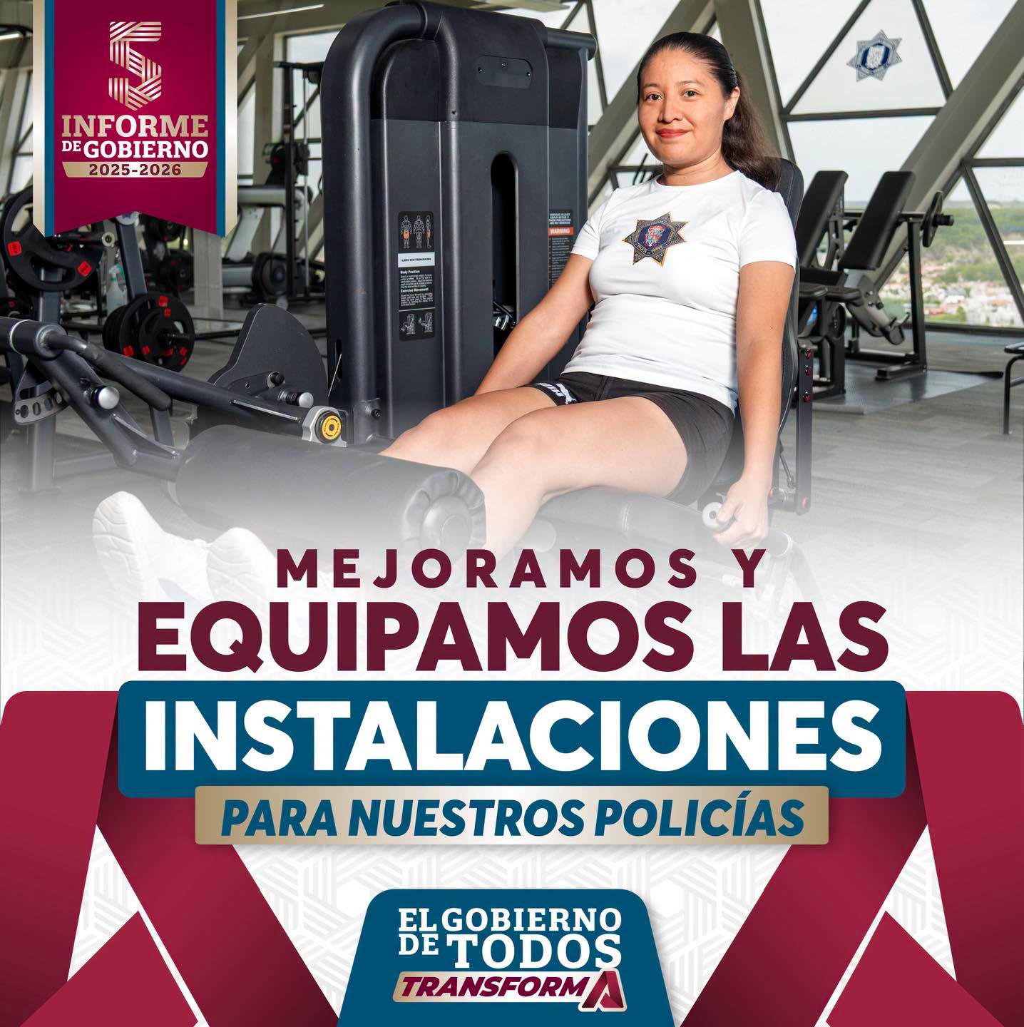 Mejoramos y equipamos las instalaciones de nuestra policía