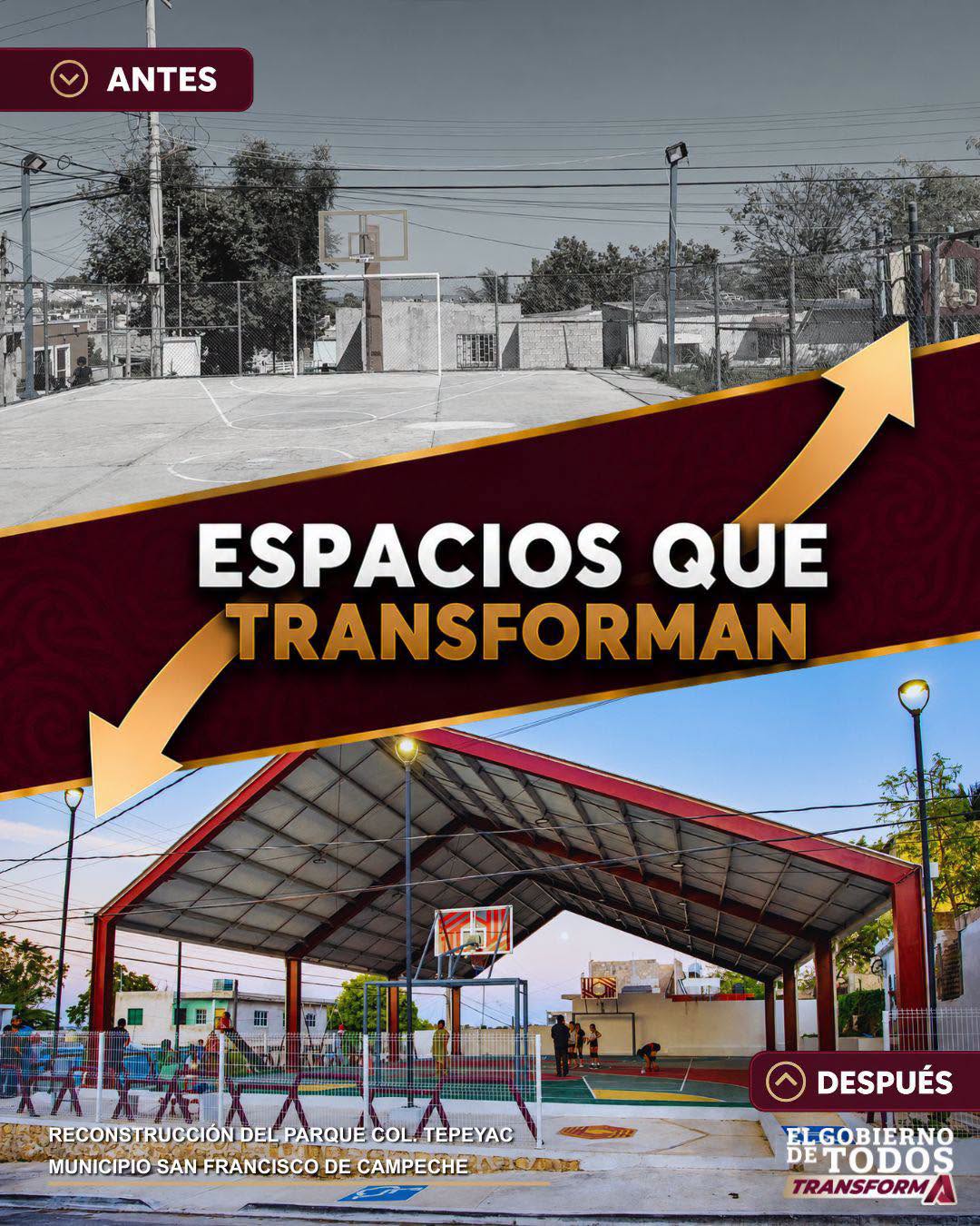 Transformar nuestros espacios públicos es transformar la vida de nuestras comunidades
