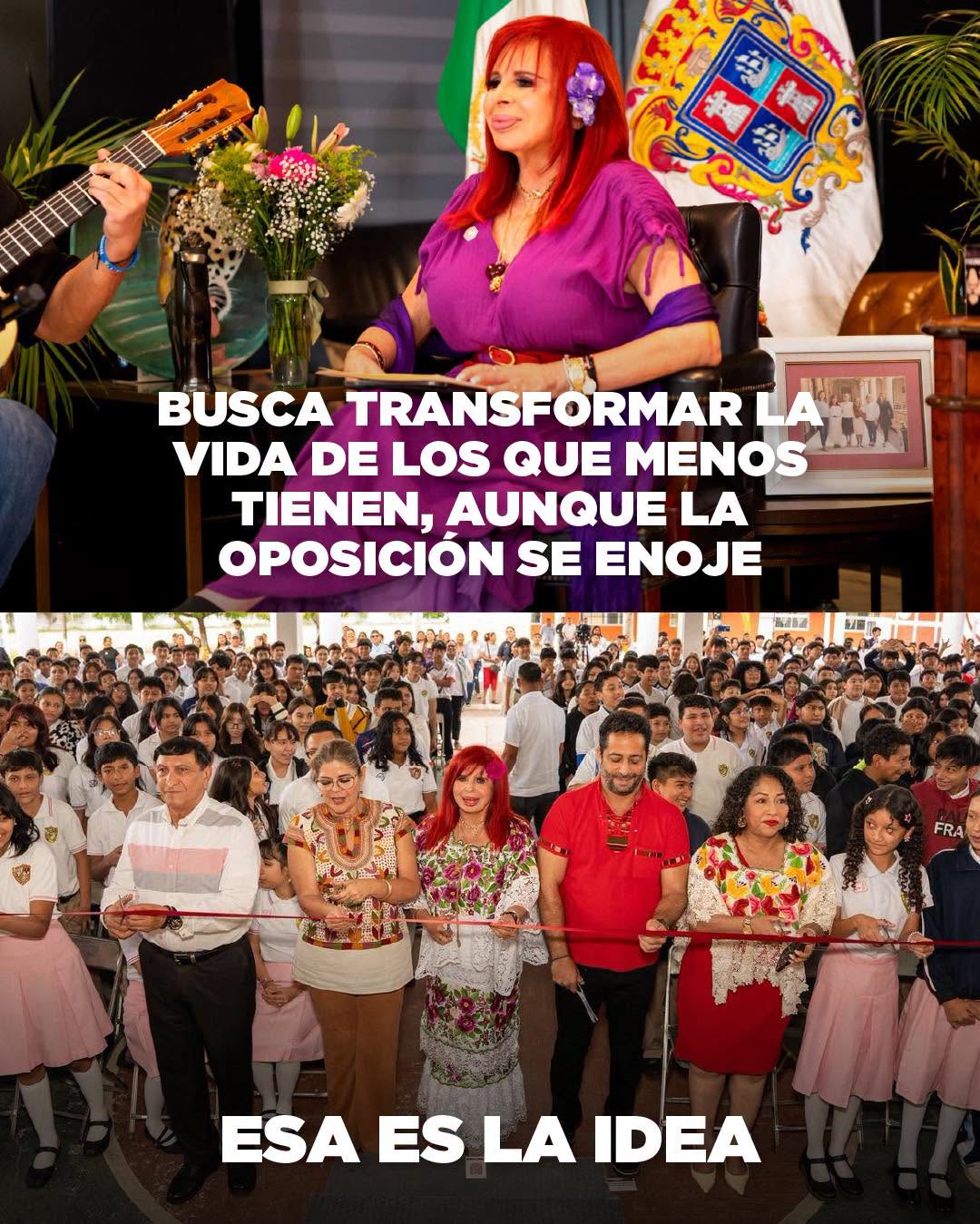 Gobernar es estar del lado de quienes más lo necesitan, escuchar al pueblo y trabajar todos los días para transformar su realidad