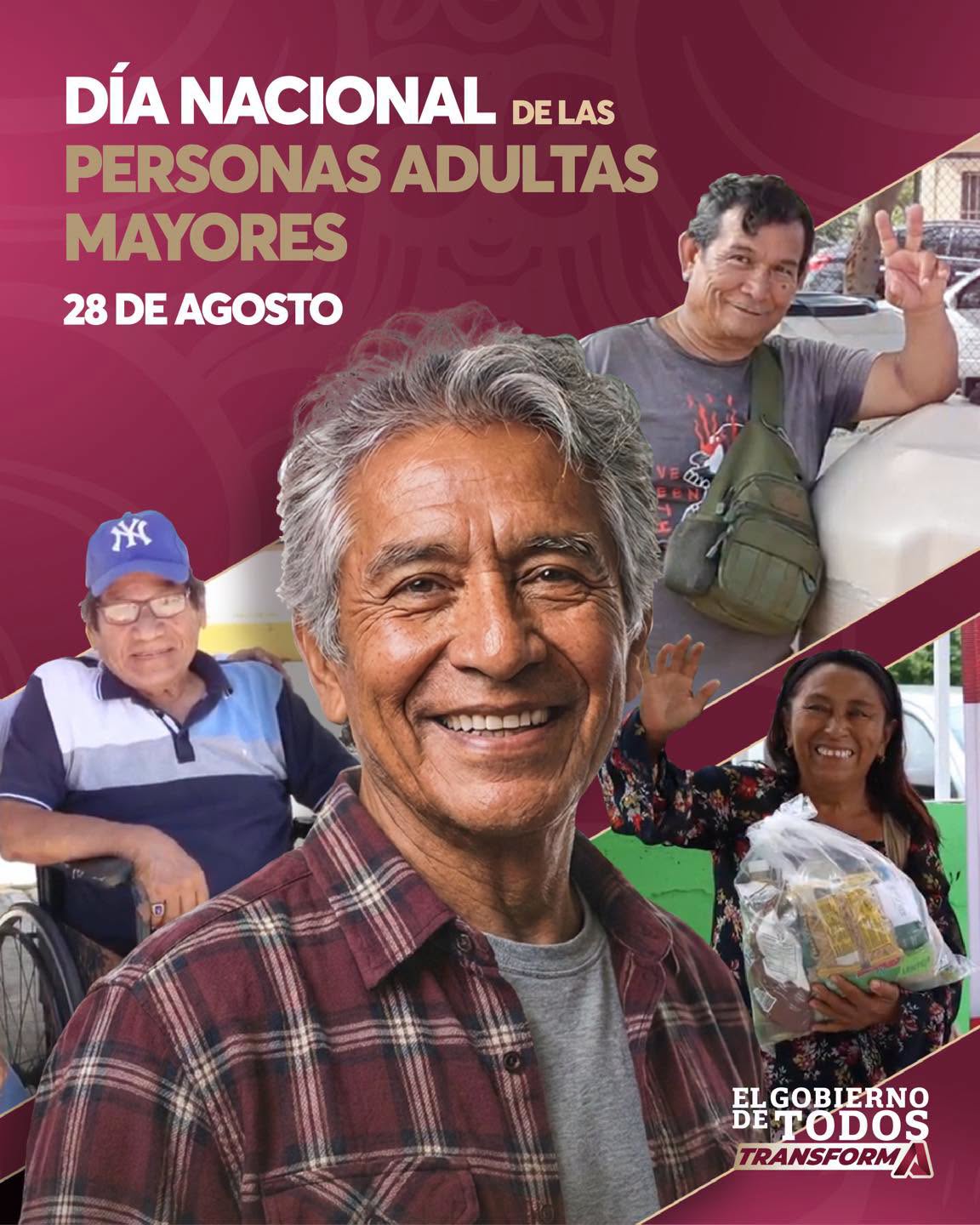 Nuestros adultos mayores son memoria, experiencia y raíces; son parte fundamental de la historia de Campeche