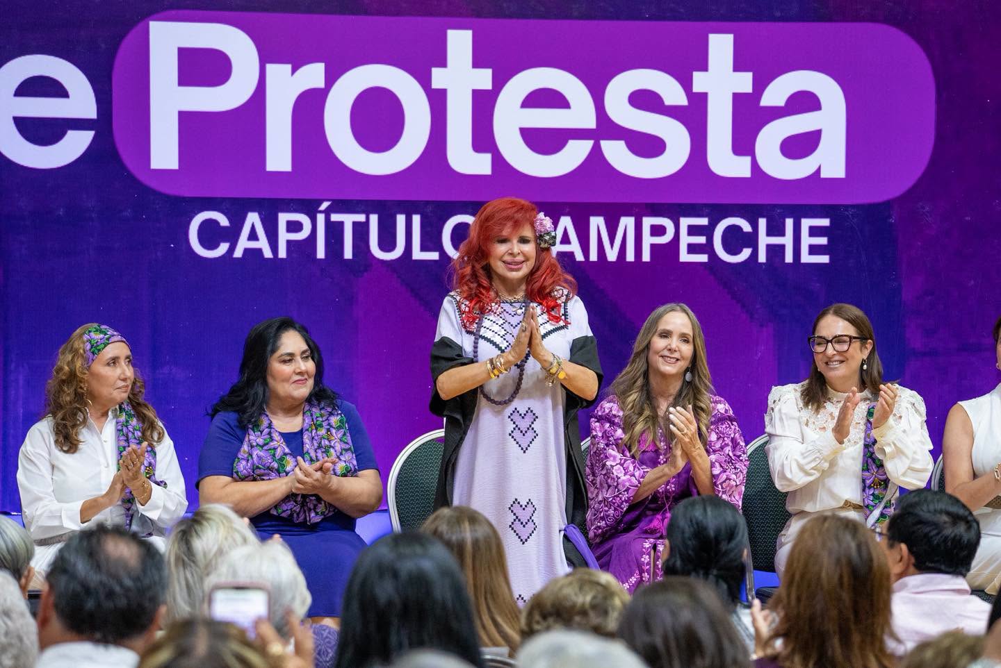 Me dio mucho gusto acompañar la toma de protesta del capítulo 50+1 Campeche