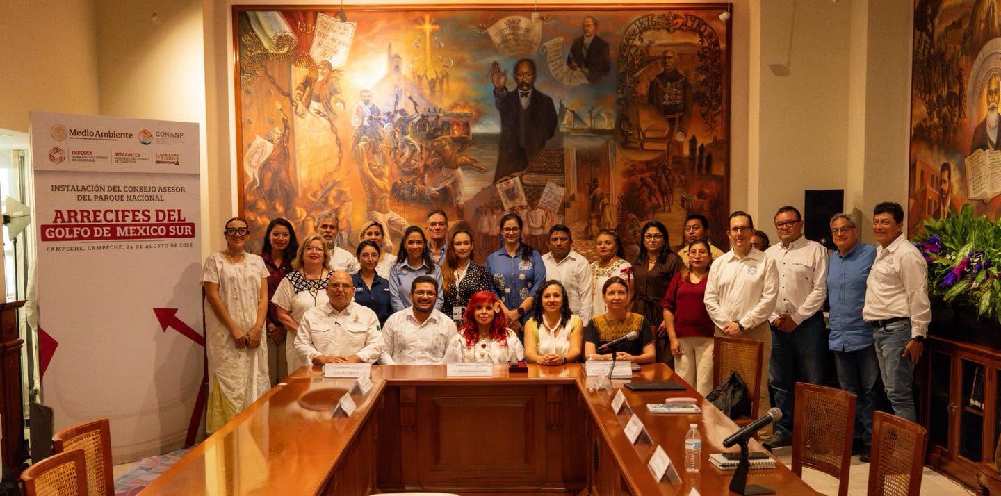 Hoy instalamos el Consejo Asesor del Parque Nacional Arrecifes del Golfo de México-Sur